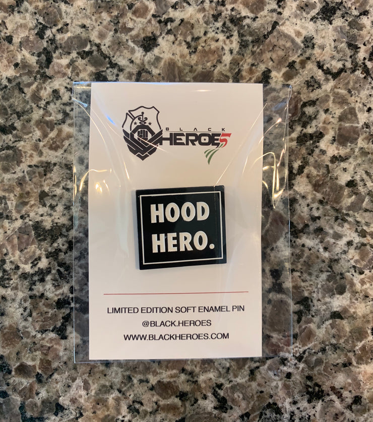 Hood Hero. Box Pin