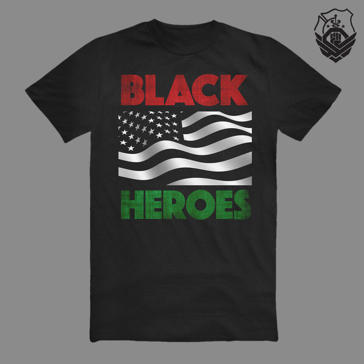 Pan-African Black Heroes T-Shirt (Alternate)